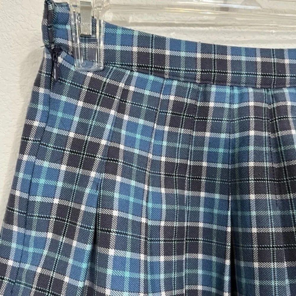 Aeropostale Plaid Pleated Micro Mini Skirt Size XS